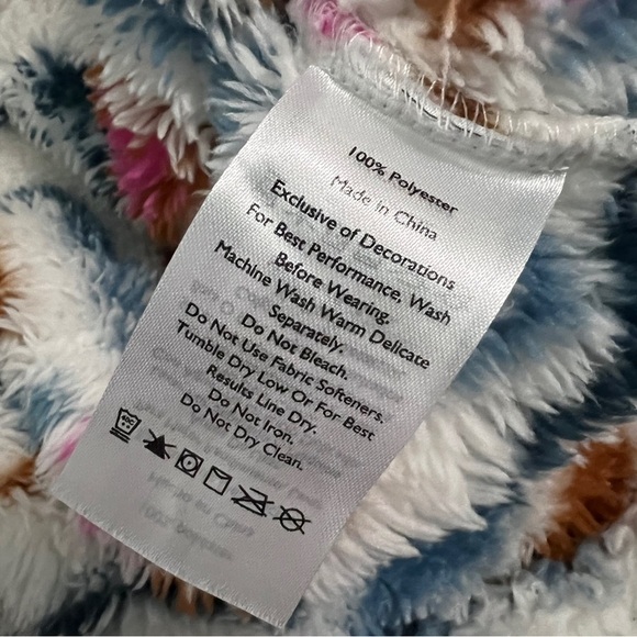 Eddie Bauer Multicolor Aztec Patterned 1/2 Zip Fleece Pullover Size XXL - Picture 5 of 8